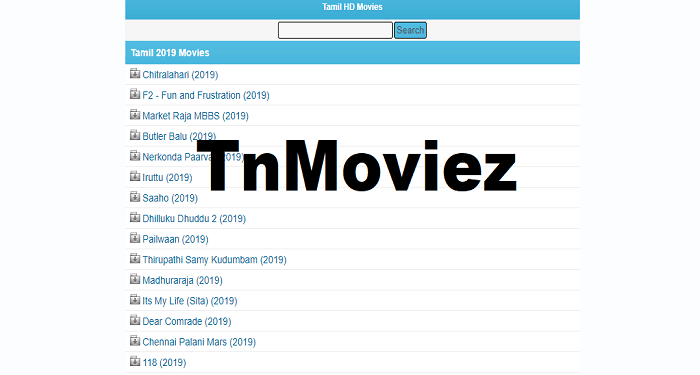 The Truth About TnMoviez Tamil – Download And Watch Tamil Movies For Free From TnMovies
